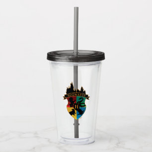 HOGWARTS™ Kasteel Huis Wapen Badge Acryl Drinkbeker