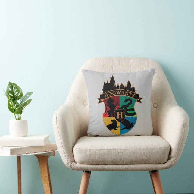 HOGWARTS™ Kasteel Huis Wapen Badge Kussen (Stoel)