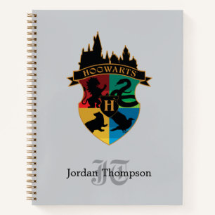 HOGWARTS™ Kasteel Huis Wapen Badge Notitieboek