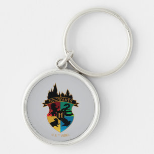 HOGWARTS™ Kasteel Huis Wapen Badge Sleutelhanger