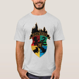 HOGWARTS™ Kasteel Huis Wapen Badge T-shirt