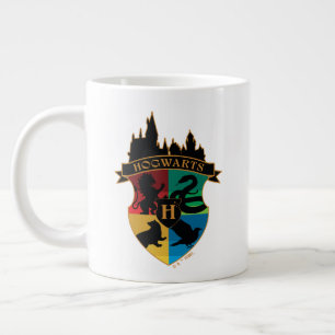 HOGWARTS™ Kasteel Huizen Badge van Trots Grote Koffiekop
