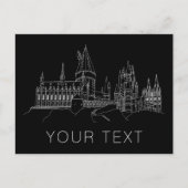 HOGWARTS™ KASTEEL Overzicht Briefkaart (Voorkant)