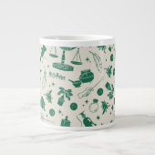 HOGWARTS™ Klas Club Patroon Grote Koffiekop (Voorkant)