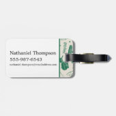 HOGWARTS™-klassenclubpatroon Bagagelabel (Achterkant horizontaal)