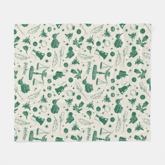 HOGWARTS™-klassenclubpatroon Fleece Deken (Voorkant (Horizontaal))