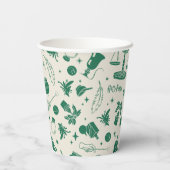 HOGWARTS™-klassenclubpatroon Papieren Bekers (Achterkant)