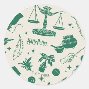 HOGWARTS™-klassenclubpatroon Ronde Sticker
