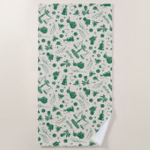 HOGWARTS™-klassenclubpatroon Strandlaken (Voorkant)