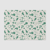 HOGWARTS™-klassenclubpatroon Tissuepapier (Voorkant)