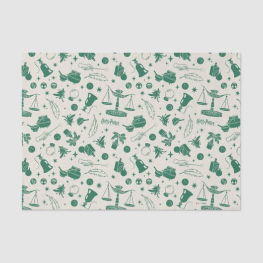 HOGWARTS™-klassenclubpatroon Tissuepapier (Voorkant)