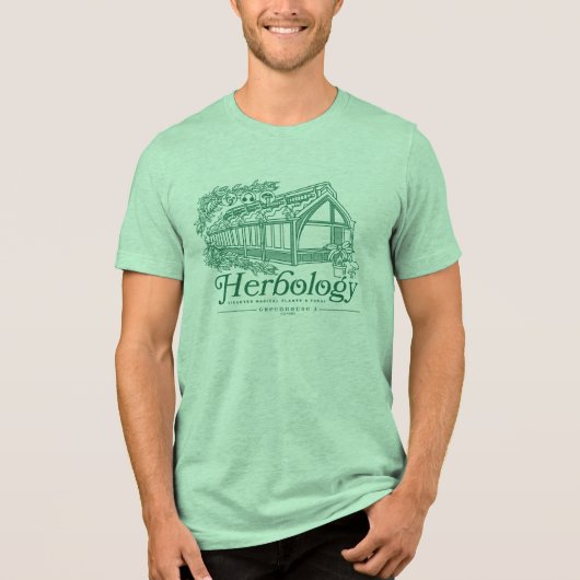 HOGWARTS™ Kruidenleer Broeikas Tri-Blend Shirt (Voorkant)