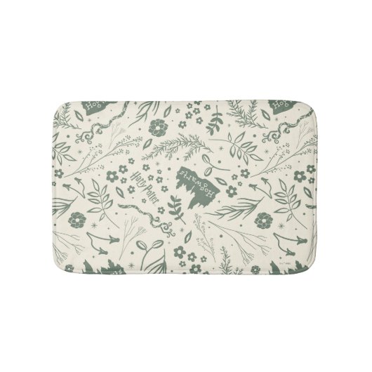HOGWARTS™ Kruidenleer Magisch Patroon Badmat (Voorkant)