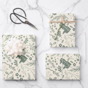 HOGWARTS™ Kruidenleer Magisch Patroon Inpakpapier Vel