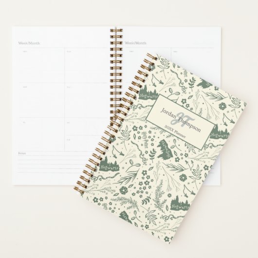 HOGWARTS™ Kruidenleer Magisch Patroon Planner (Display)