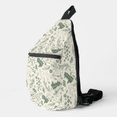 HOGWARTS™ Kruidenleer Magisch Patroon Sling Bag (Rechterhoek)