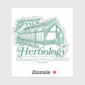 HOGWARTS™ Kruidentuin Broeikas Sticker (Vel)