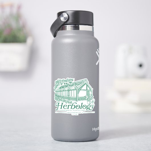 HOGWARTS™ Kruidentuin Broeikas Sticker (HydroFlask)