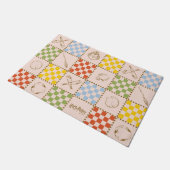 HOGWARTS™ QUIDDITCH™ Team Checker Patroon Deurmat (Schuin)