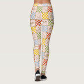 HOGWARTS™ QUIDDITCH™ Team Checker Patroon Leggings (Achterkant)