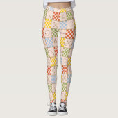 HOGWARTS™ QUIDDITCH™ Team Checker Patroon Leggings (Voorkant)