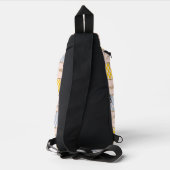 HOGWARTS™ QUIDDITCH™ Team Checker Patroon Sling Bag (Achterkant)