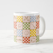 HOGWARTS™ QUIDDITCH™ Team Checker Pattern Grote Koffiekop (Voorkant rechts)