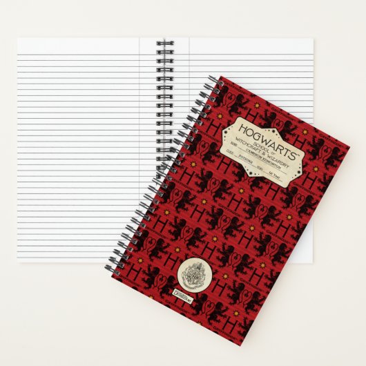 HOGWARTS™ School GRYFFINDOR™ Klasse Notitieboek (Binnen)