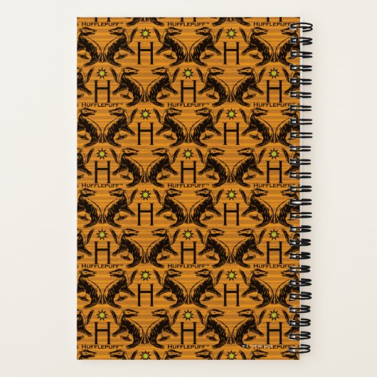 HOGWARTS™ School HUFFLEPUFF™ Klasse Notitieboek (Achterkant)