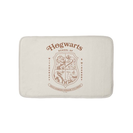 HOGWARTS™ School of Witchcraft and Wizardry Wapen Badmat (Voorkant)
