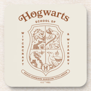 HOGWARTS™ School of Witchcraft and Wizardry Wapen Bier Onderzetter
