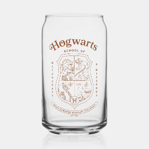 HOGWARTS™ School of Witchcraft and Wizardry Wapen Blikvorm Glas