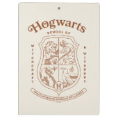 HOGWARTS™ School of Witchcraft and Wizardry Wapen Klembord (Achterkant)