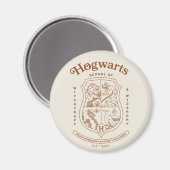 HOGWARTS™ School of Witchcraft and Wizardry Wapen Magneet (Voorkant / Achterkant)