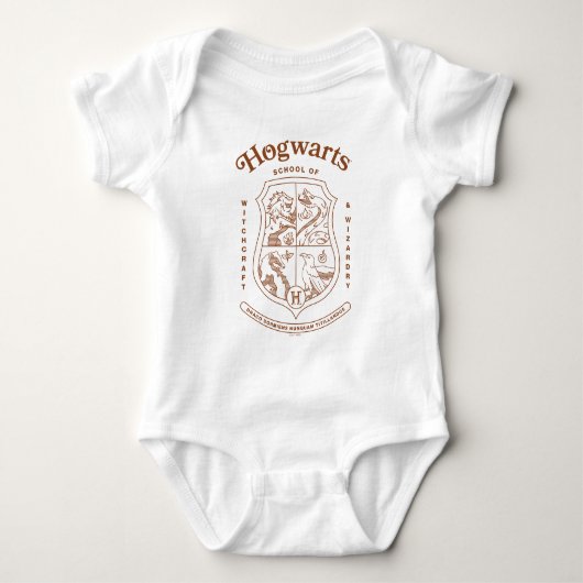 HOGWARTS™ School of Witchcraft and Wizardry Wapen Romper (Voorkant)