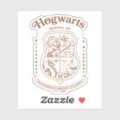 HOGWARTS™ School of Witchcraft and Wizardry Wapen Sticker (Vel)