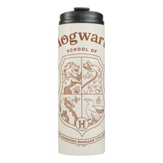 HOGWARTS™ School of Witchcraft and Wizardry Wapen Thermosbeker (Voorkant)