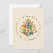 HOGWARTS™ School of Witchcraft and Wizardware Briefkaart (Voorkant / Achterkant)