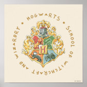 HOGWARTS™ School of Witchcraft and Wizardware Poster (Voorkant)