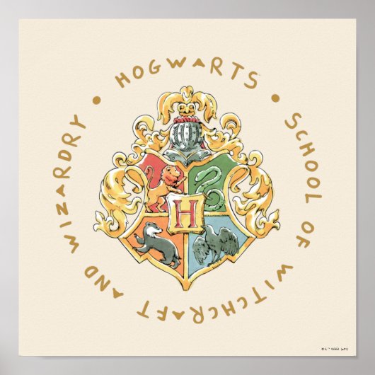 HOGWARTS™ School of Witchcraft and Wizardware Poster (Voorkant)