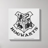  HOGWARTS™-schoolbedekking Canvas Afdruk (Voorkant)