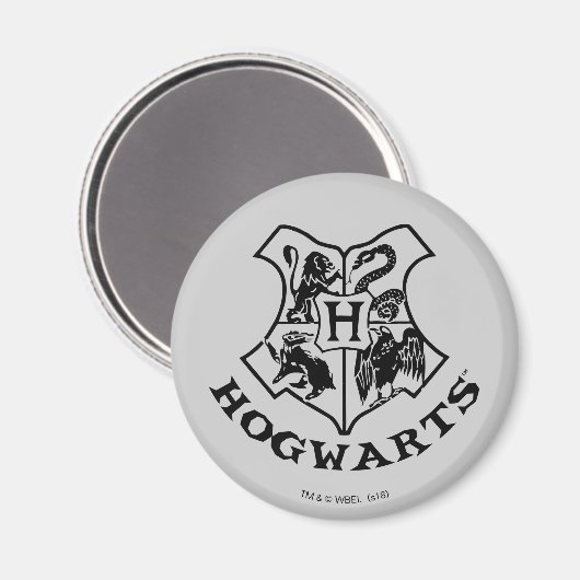  HOGWARTS™-schoolbedekking Magneet (Voorkant / Achterkant)