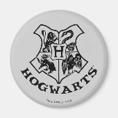  HOGWARTS™-schoolbedekking Magneet (Voorkant)