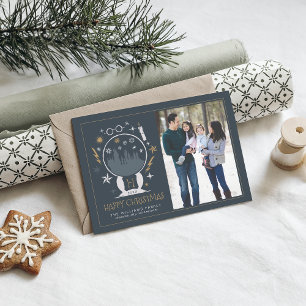 HOGWARTS™ SneeuwWereldbol Vroegtijdige kerstuitn Kaart