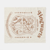 HOGWARTS™ Toveracademie Crest Fleece Deken (Voorkant (Horizontaal))