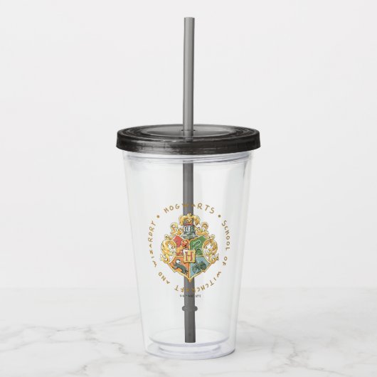 HOGWARTS™ Toverchool Acryl Drinkbeker (Voorkant)