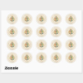 HOGWARTS™ Toverchool Ronde Sticker (Vel)