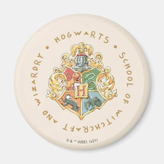 HOGWARTS™ Toverhogeschool Magneet (Voorkant)
