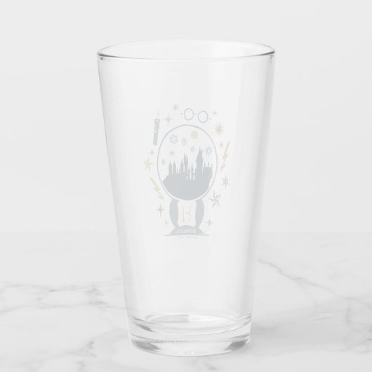 HOGWARTS™ Wereldbol Glas (Achterkant)