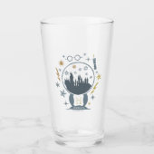 HOGWARTS™ Wereldbol Glas (Voorkant)